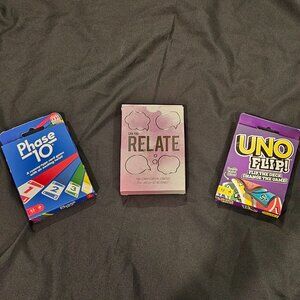 3 sets of card games